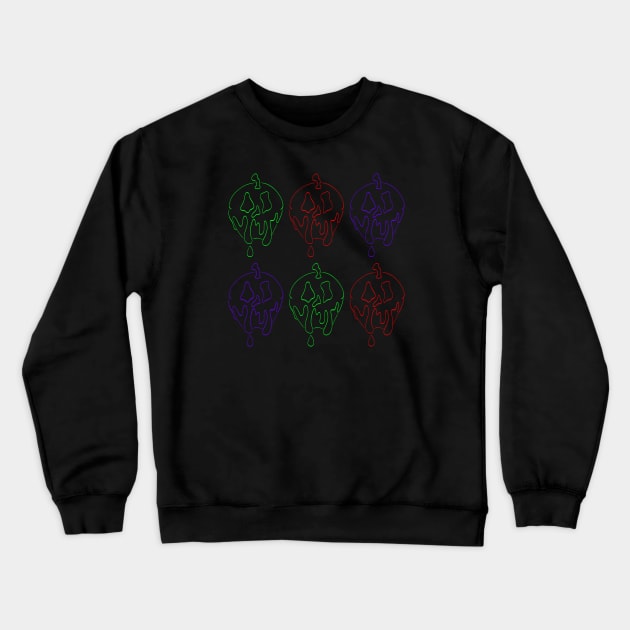 Poisonous Apple Crewneck Sweatshirt by SE Art and Design